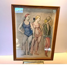  Stampa ballerina vintage di