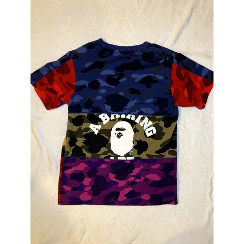 Shirt bape multicolore - t-shirt,