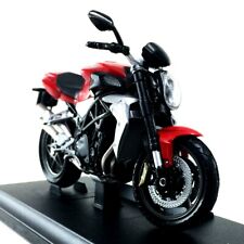 Modellino moto pressofuso MV AGUSTA BRUTALE 990R Welly scala 1:18 giocattolo collezione