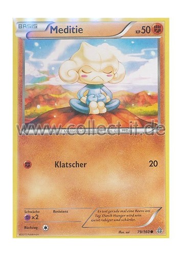 Pokemon 160 meditia - pokemon, 79/160