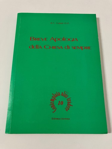 Breve apologia della chiesa - apologia,