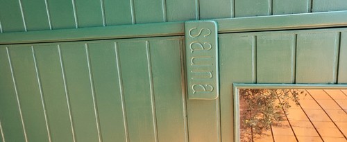Sauna esterno come nuova - da,