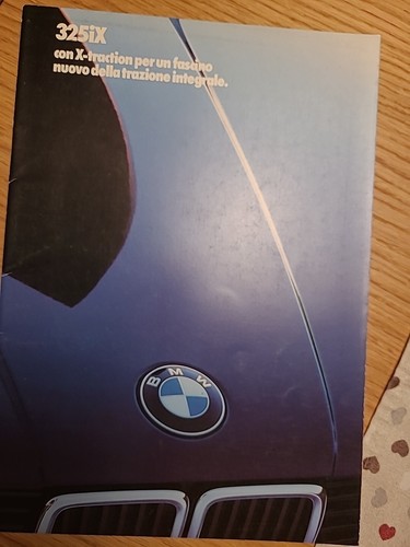 Brochure depliant bmw 325ix - depliant,