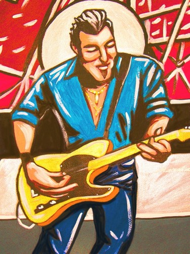 Bruce springsteen print - bruce,