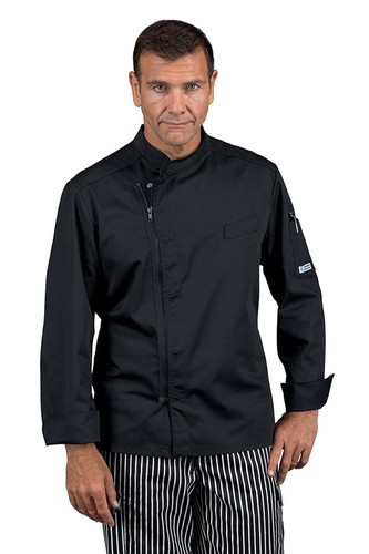 Giacca cuoco bilbao con zip - con,