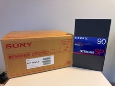Sony Betacam SP BCT-90MLA Videocassetta 90 minuti *NUOVA* - Confezione da 10
