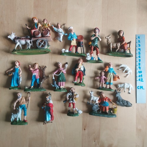 Lotto pastori presepe - 17,