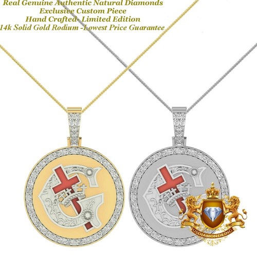 Set catena ciondolo vero