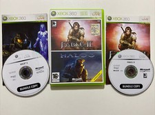 FABLE II + HALO 3 XBOX 360 GIOCO VIDEOGIOCO  ITA ITALIANO 100% FUNZIONANTE