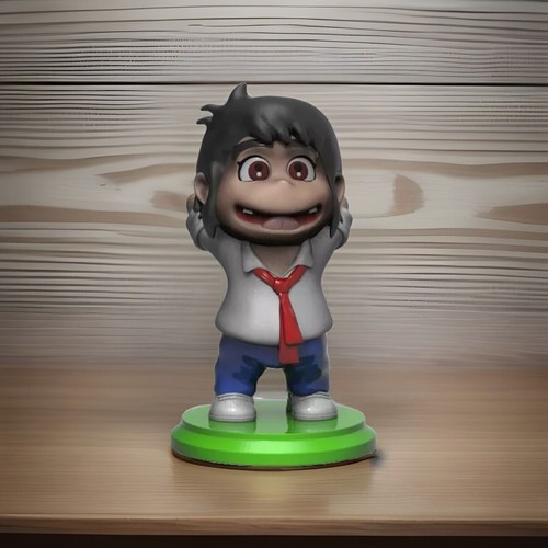 Action figures dash kappei - 3d, kappei-