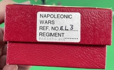 Trofeo Miniature Guerre Napoleoniche n. EL3 Reggimento Con Cannone In Scatola Lotto Mix