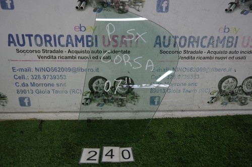 Vetro fisso posteriore - vetro,