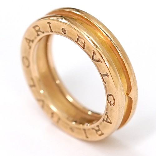 Anello fascia bvlgari - anello, b