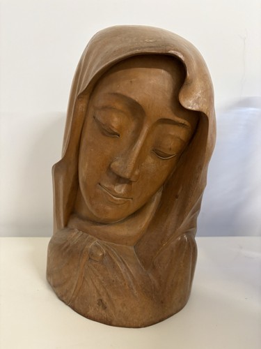 Scultura legno madonna - in,