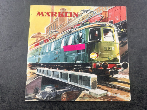 Märklin catalogo 1958 - märklin, "58
