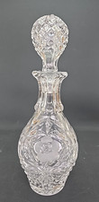 Decanter vintage in cristallo