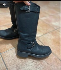 stivaletti donna nero in pelle