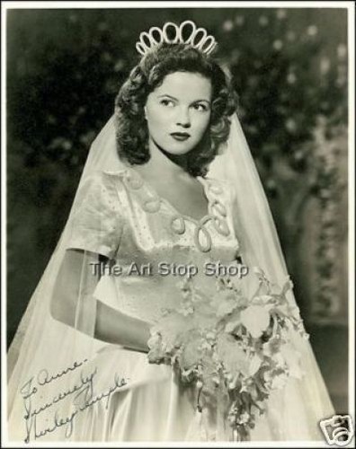 Shirley temple autographed - shirley,