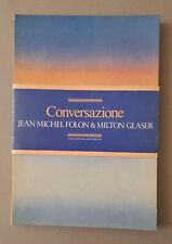 JEAN MICHEL FOLON & MILTON GLASER CONVERSAZIONE ED. ALICE 1983