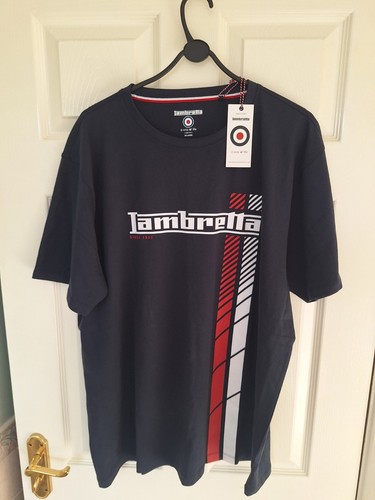Shirt uomo lambretta blu - t-shirt,