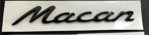 Logo scritta macan porsche - logo,