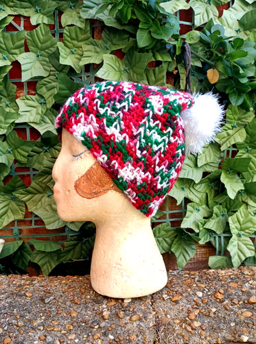 Cappellini babbo natale pom - babbo,