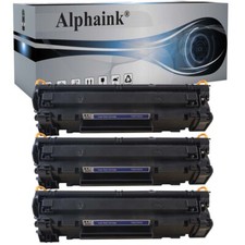 3 TONER CF283A COMPATIBILI HP LASERJET PRO M201DW M201N M125A M128FN M126A M225