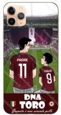Cover iphone per cellulare Di padre in figlio,Tifosi GRANATA, cover TORO, TORINO