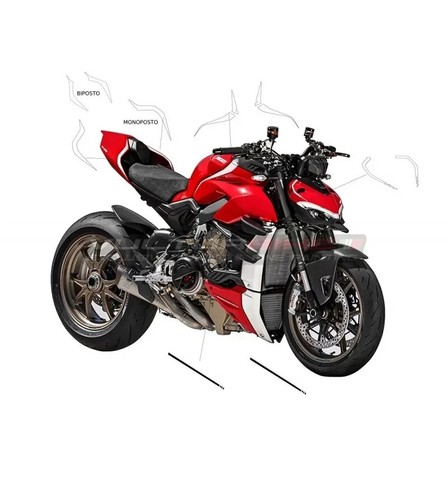 Kit adesivi design panigale - kit, sp