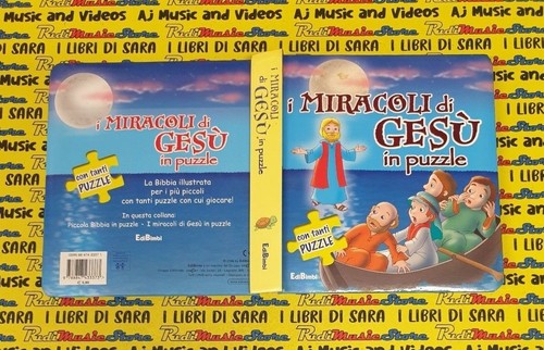 Book libro miracoli gesu - miracoli, di