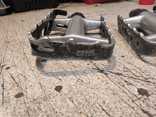 Coppia pedali shimano - pedali, xt