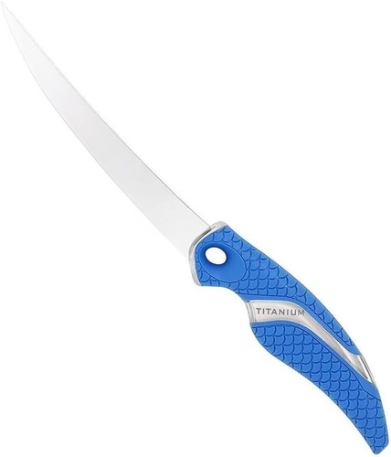 Coltello titanio curvo - coltello, in