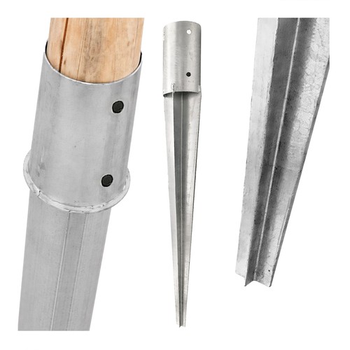 Supporto palo tondo 100 - pz.,