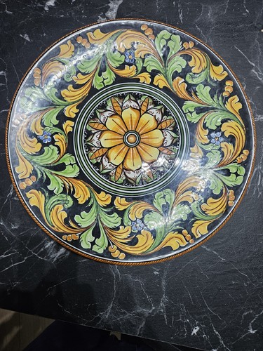 Piatto decorativo ceramica - piatto, in