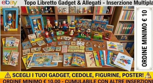 Topolino libretto gadget - libretto,