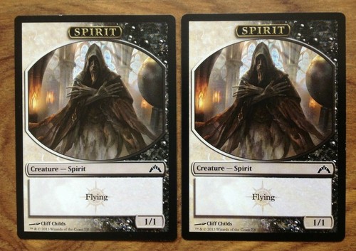 Spirit token mtg free - 2x,