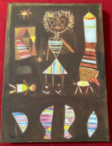 Paul klee quadro olio - klee, tela