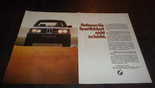 Pubblicità BMW 320 E21
