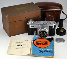 COMPLETAMENTE REVISIONATO! FOTOCAMERA "KIEV-4A" PRIMI 1962 URSS + obiettivo JUPITER-8, SET COMPLETO (3)