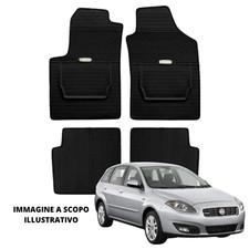 4 TAPPETI TAPPETINI IN GOMMA