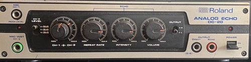 Roland analog echo 20 - roland, dc-20