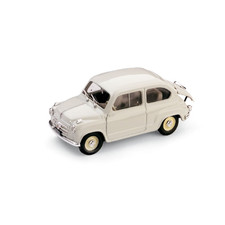 FIAT 600 1a SERIE DERIVAZIONE ABARTH 750 1956 1:43 Brumm Auto Stradali Modellino