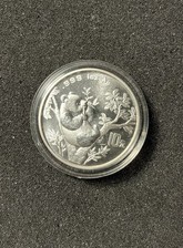 CINA 10 YUAN 1995  PANDA ONCIA