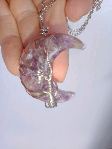 Collana ciondolo luna