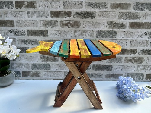 Sedia sgabello pesce - sedia,