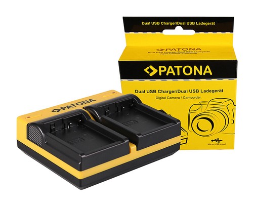 Caricabatteria usb dual - caricabatteria, patona