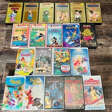(20) VHS Classic Disney