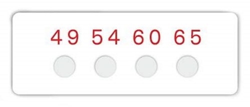 Pro etichetta sensibile - 1, rs