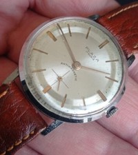 Antico orologio vintage PLAZA 17 RUBIS meccanico funzionante cal. LORSA 238