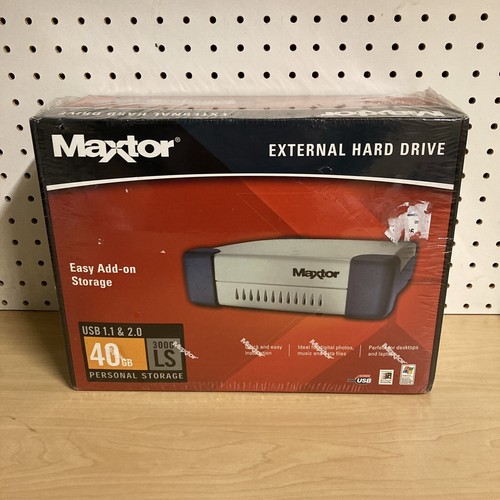 Maxtor 40gb external - maxtor,
